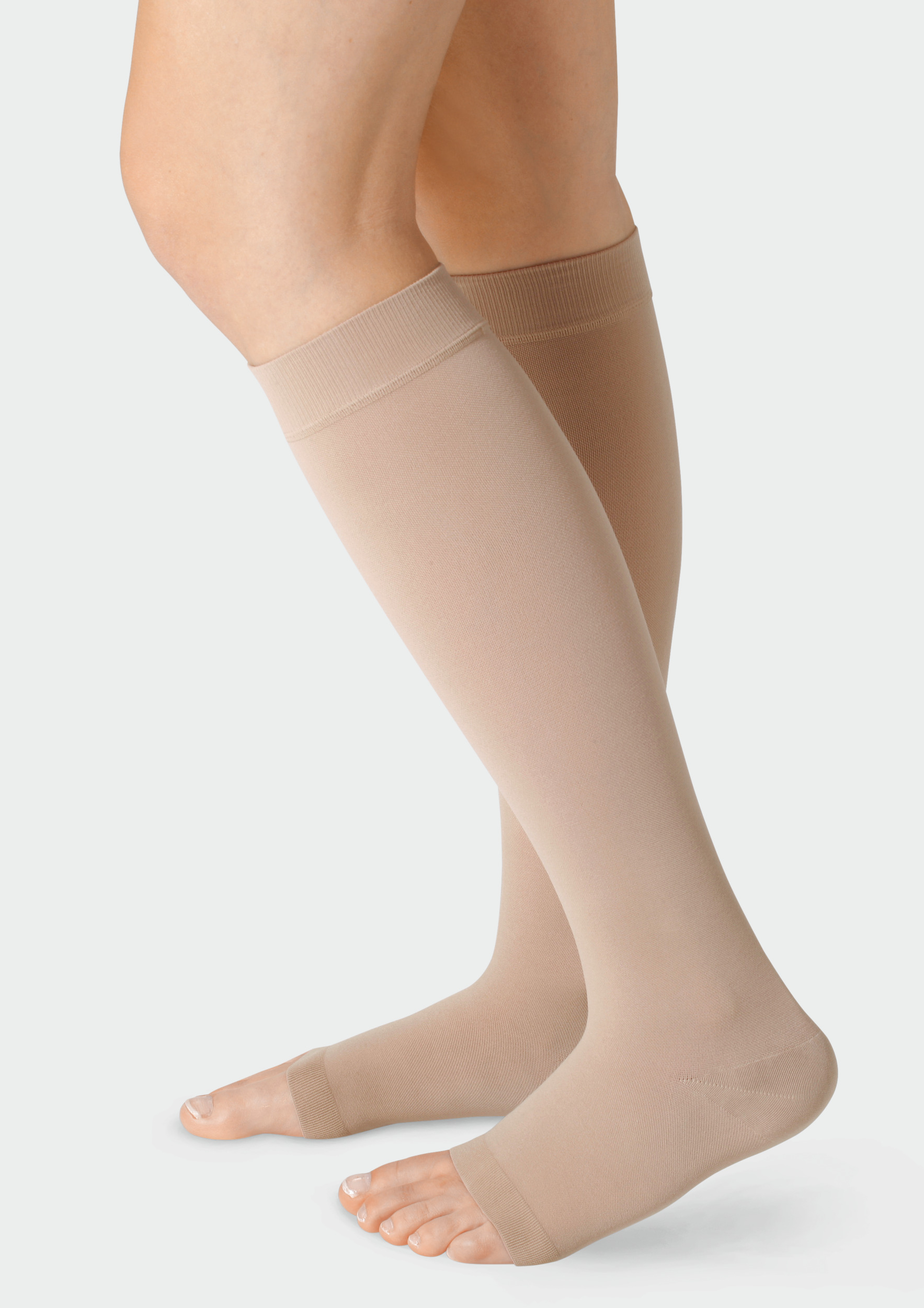 Chaussette de compression Soft Classe 3 Pied ouvert - Mon Conseil ...