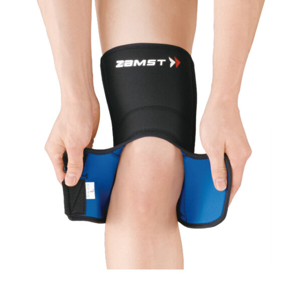 zamst zk 7 genouillère ligamentaire sport mise en place